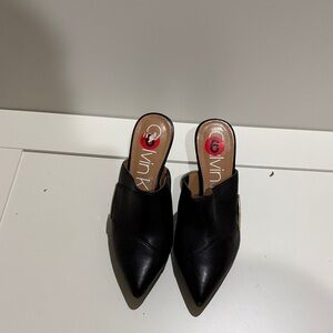 Calvin Klein Black Women's Mules